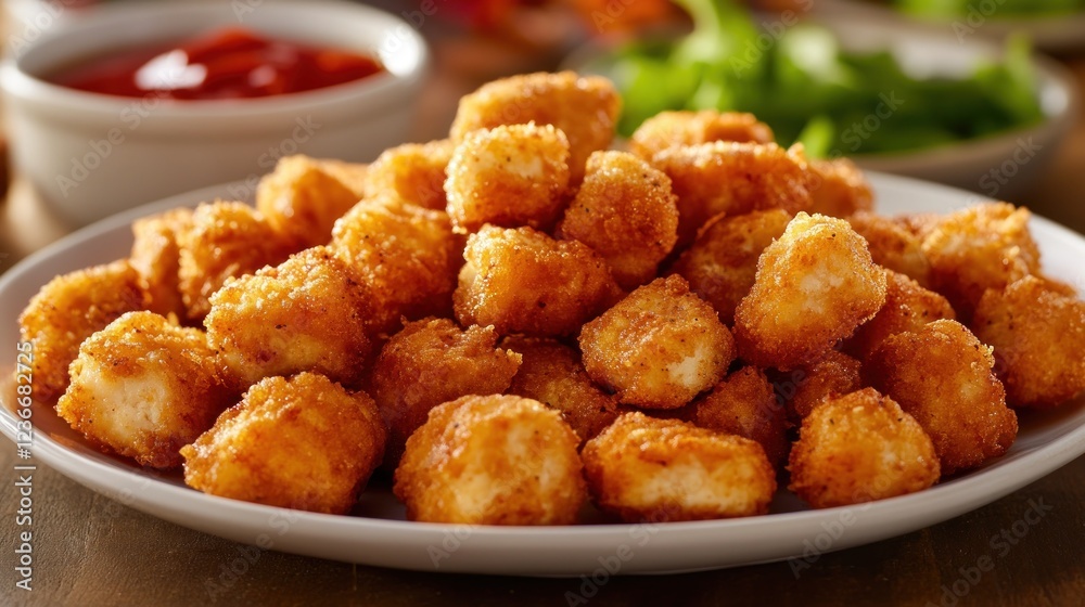 Crispy Fried Cheese Bites: A Delicious Snack Crispy Fried Cheese Bites: A Delicious Snack