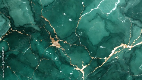Close-up of a green marble surface showcasing the intricate patterns and textures of jade stone
