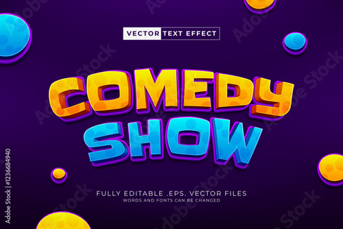 Comedy Show Text Effect
