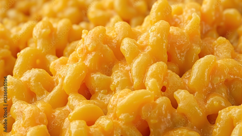 Indulgent mac and cheese gooey cheddar sauce on pasta shells Indulgent mac and cheese gooey cheddar sauce on pasta shells
