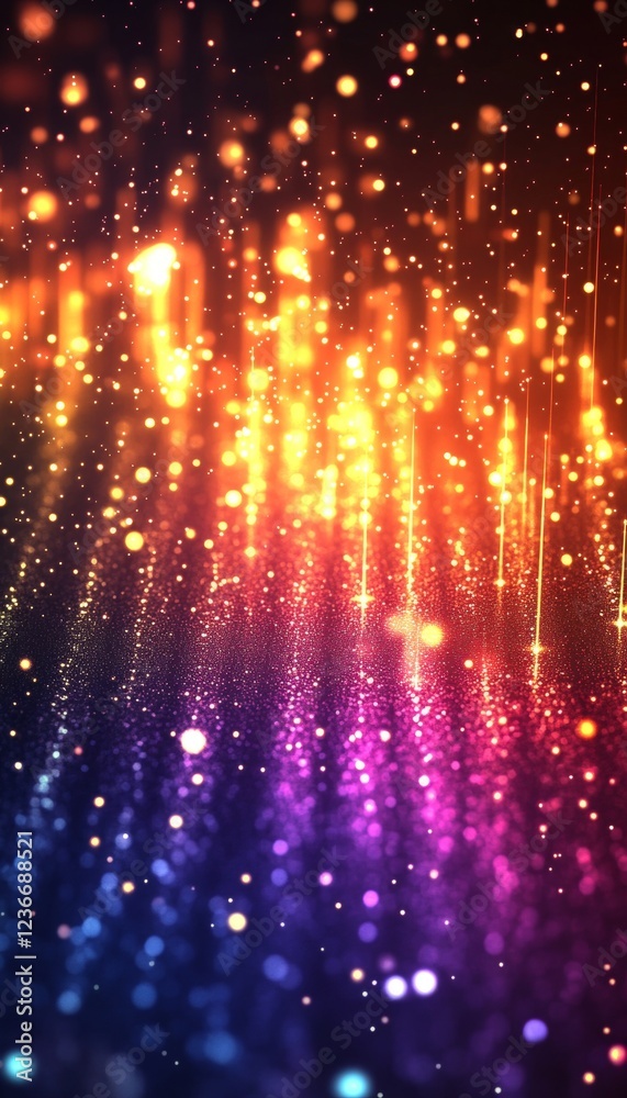 Abstract Colorful Spectrum Of Blurred Light, Representing Audio Visual Media And Broadcasting Abstract Colorful Spectrum Of Blurred Light, Representing Audio Visual Media And Broadcasting