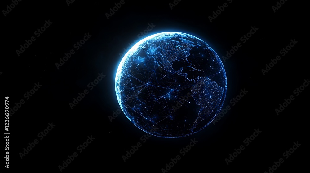 blue planet in space blue planet in space