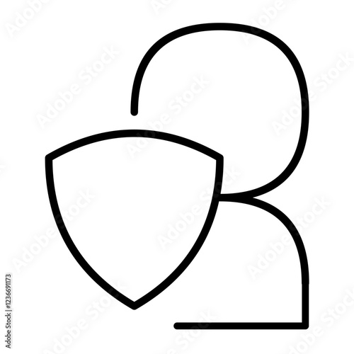 people guard security icon 
