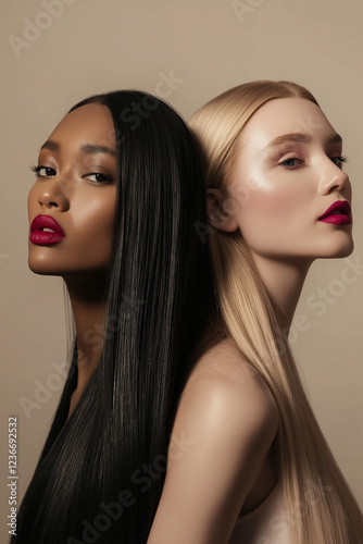 Fashion beauty models elegance glamour style portrait women makeup photography chic