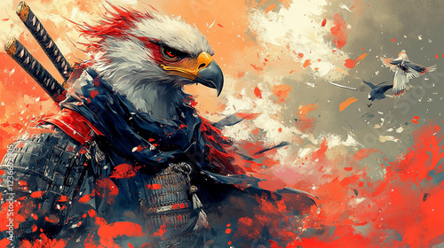 eagle in the desert
