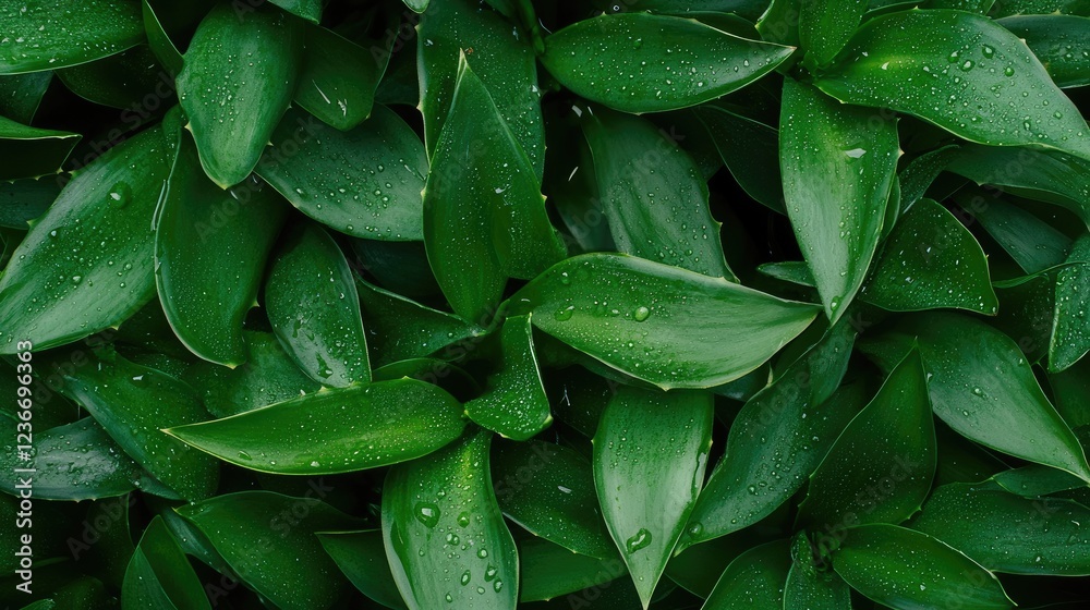 Fototapeta premium Captivating green leaf close-up nature scene high-quality image lush environment overhead view botanical beauty
