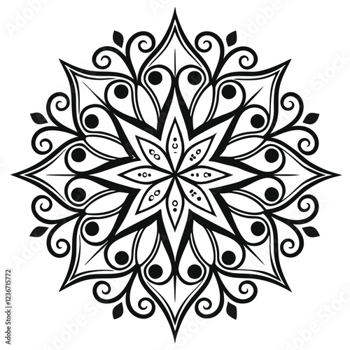 Mandala Design, Mandala Design Template