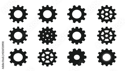 gear icon, gear icons, icon gear, settings gear icon