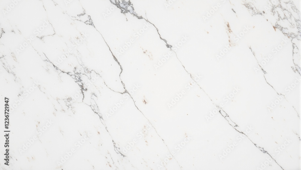 Obraz premium Elegant white marble with gray veins reflecting light