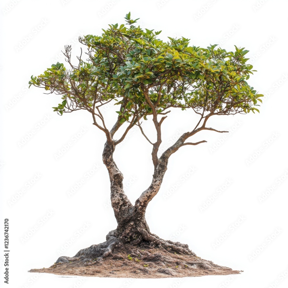 Fototapeta premium Graceful Bonsai in Bright Light