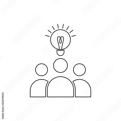 collaborative ideas icon