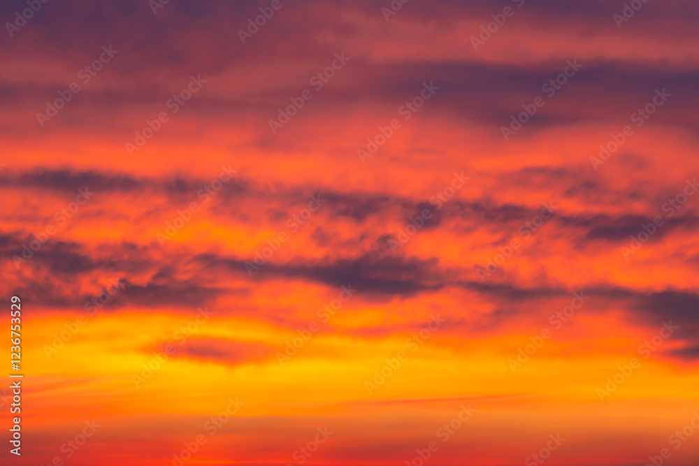 Sunset clouds on red sunset dramatic sky, dramatic sky abstract background Sunset clouds on red sunset dramatic sky, dramatic sky abstract background