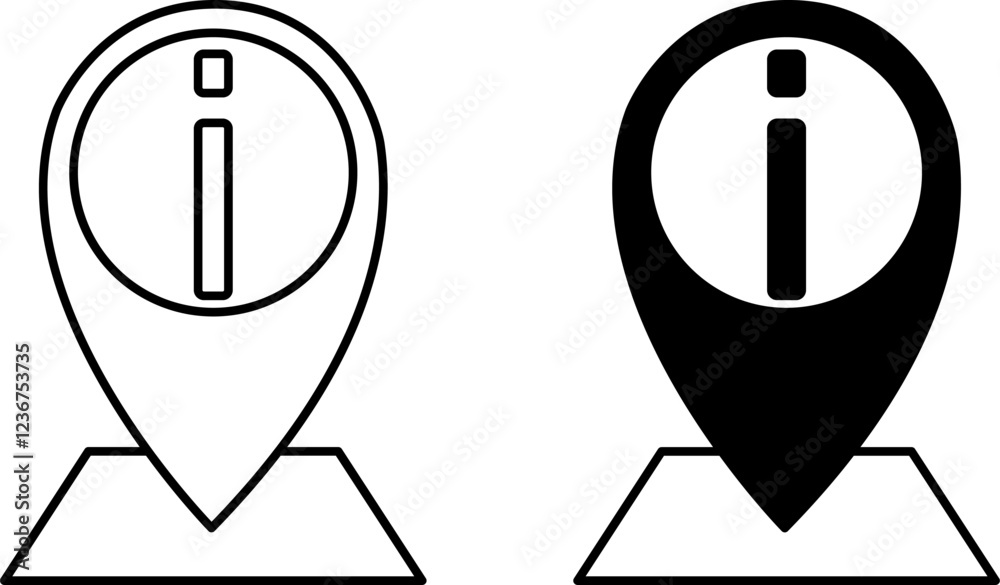 Placeholder Icons. Black and White Vector Icons. Map Location Pin. Brazilian Carnival Concept Placeholder Icons. Black and White Vector Icons. Map Location Pin. Brazilian Carnival Concept