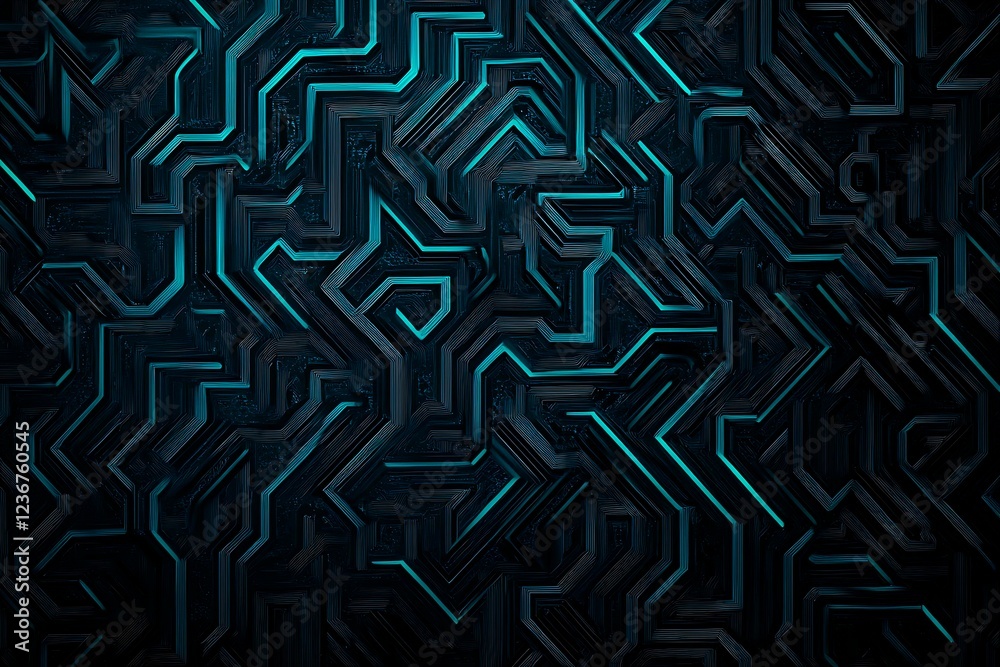 Abstract close-up of a glowing blue digital circuit board, showcasing intricate connections and technological design on a black background.
Abstract close-up of a glowing blue digital circuit board, showcasing intricate connections and technological design on a black background.