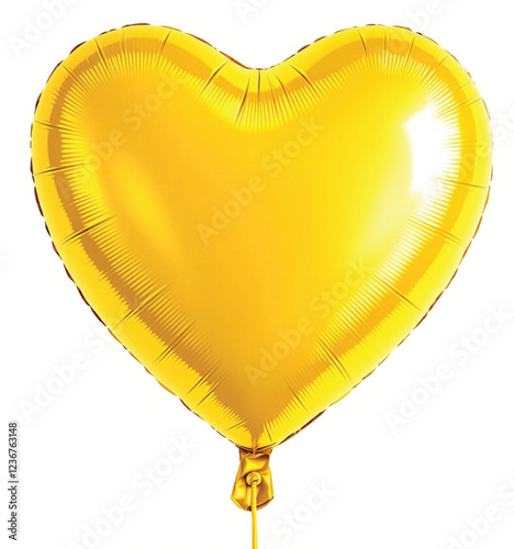 Realistic Helium Balloon PNG file- Blue, Red, Gold, Pink, Pastel & Heart-Shaped Foil
