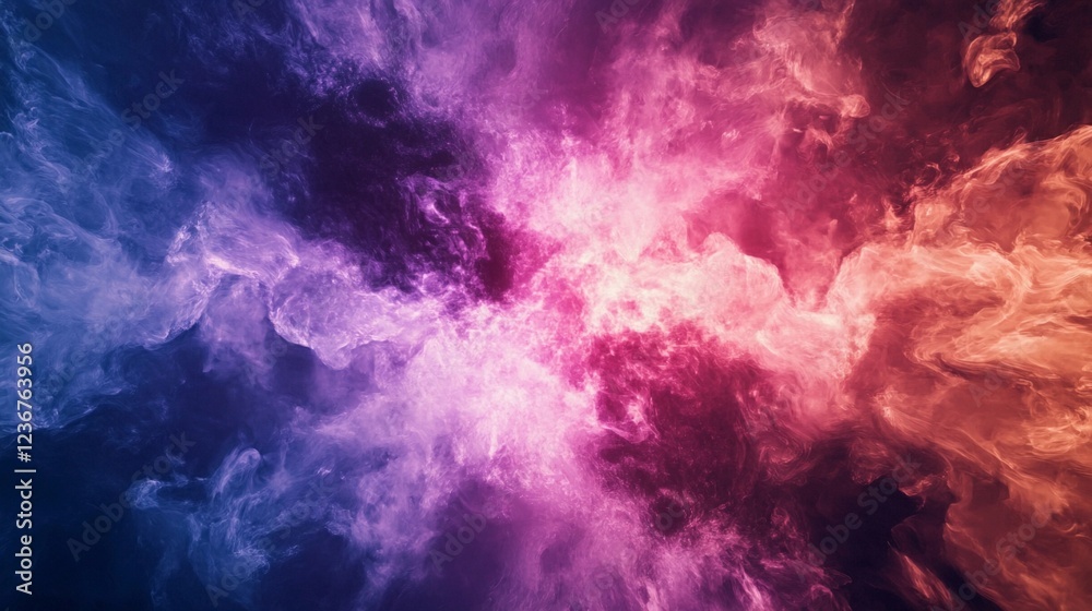 Vibrant colors and swirling patterns create a stunning celestial view in deep space Vibrant colors and swirling patterns create a stunning celestial view in deep space