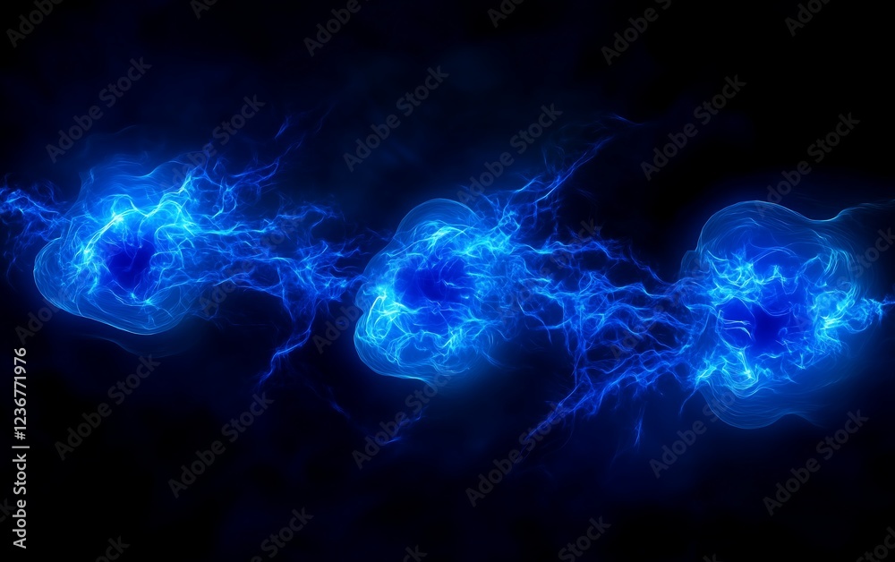 Abstract glowing blue light Abstract glowing blue light