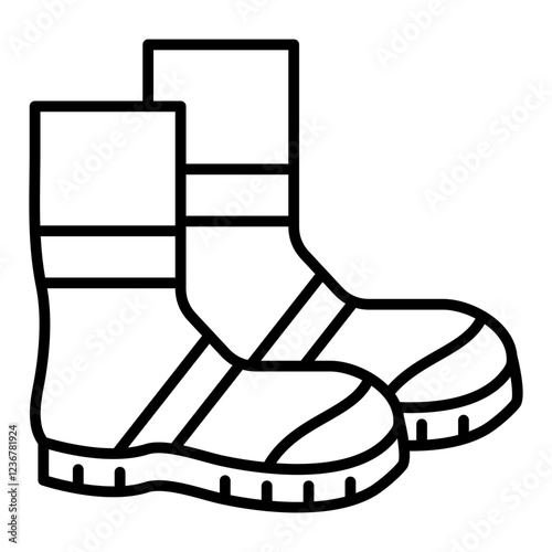 Firefighter Boots Icon