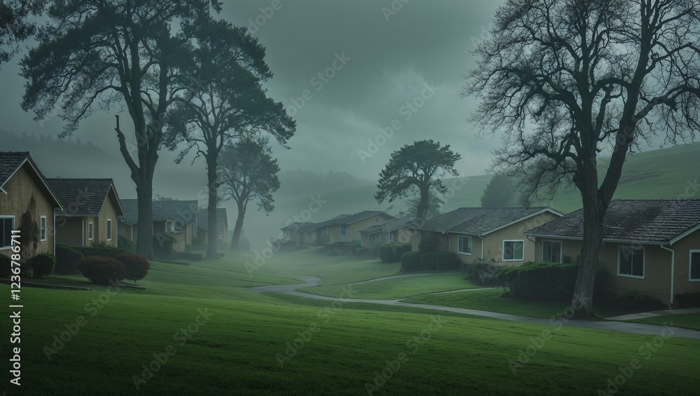 morning in the village