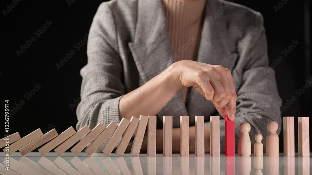 Crisis management and decision making for business growth risk management strategies in a slow motion environment with leadership insights on preventing domino effects