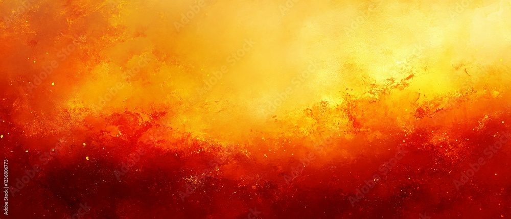 Abstract fiery orange and red textured art Abstract fiery orange and red textured art