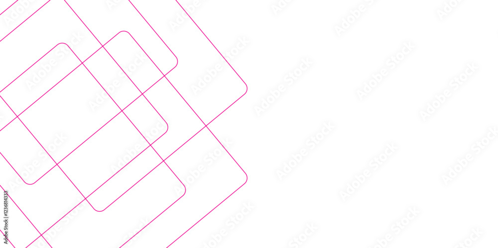Fototapeta premium Abstract pink square shape concept background. Pattern design Space design concept Suit for business, corporate, institution. Design of architecture and construction, abstract Simple geometric design.
