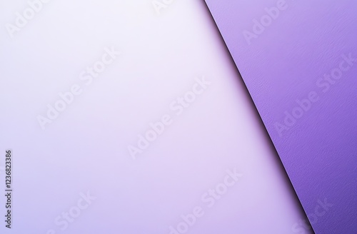 A flat lay of purple paper with a gradient effect photo