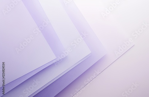 two light purple paper sheets photo