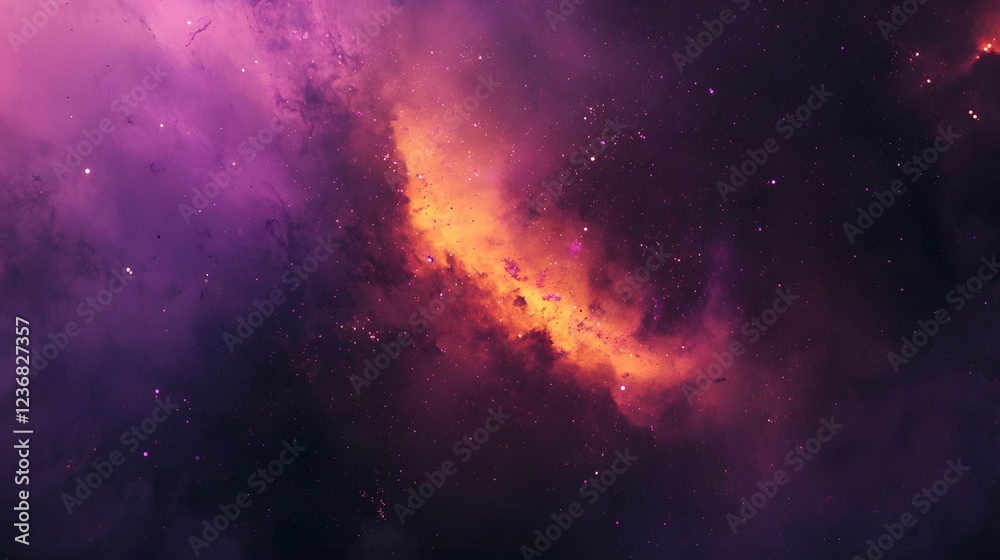 Naklejka premium Dramatic and Captivating Cosmic Explosion Showcasing the Fiery and Ethereal Nature of the Universe Stunning Celestial Artwork Depicting the Immense Power and Beauty of Interstellar Phenomena