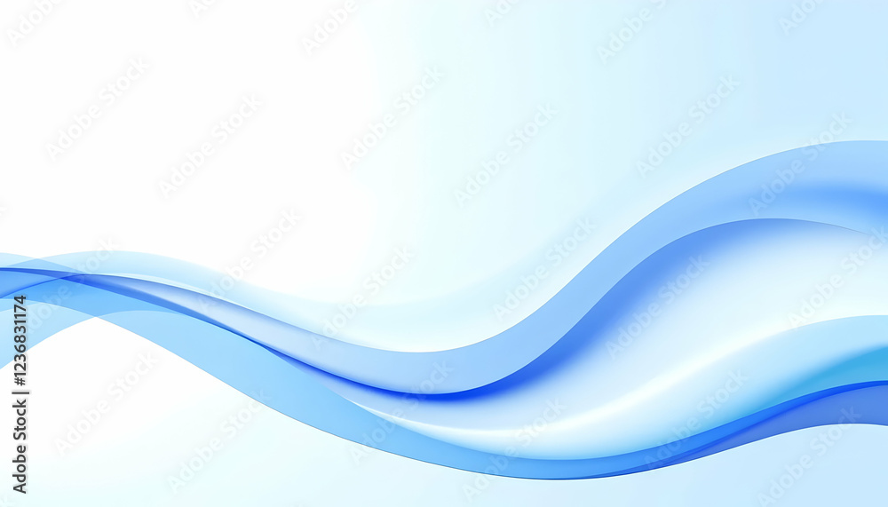 Blue abstract background, glowing wavy lines, shimmering particles, ethereal light effect, dynamic curves, aquatic atmosphere, luminous energy flows, soft gradients, digital art, futuristic design, vi Blue abstract background, glowing wavy lines, shimmering particles, ethereal light effect, dynamic curves, aquatic atmosphere, luminous energy flows, soft gradients, digital art, futuristic design, vi