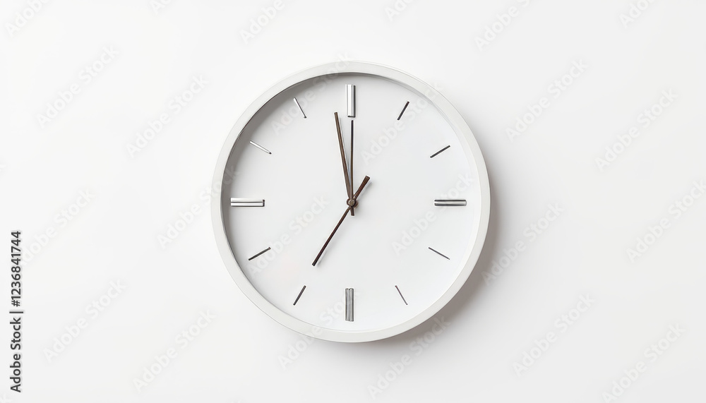 Clock without hands symbolizing time and fasting, minimalist design Clock without hands symbolizing time and fasting, minimalist design