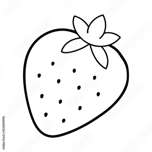 strawberry vector illustration