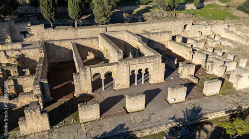Madinat al-Zahra or Medina Azahara a fortified palace near Cordoba, Spain