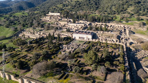 Madinat al-Zahra or Medina Azahara a fortified palace near Cordoba, Spain