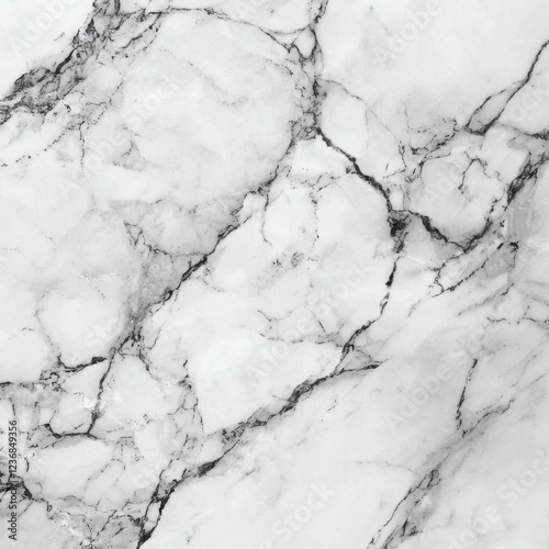 Elegant white marble texture with soft natural veining and smooth surface
