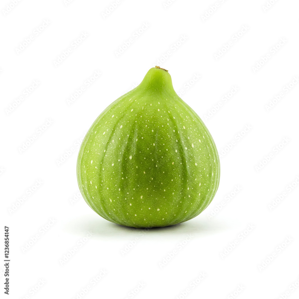 green red fig isolated on white background green red fig isolated on white background