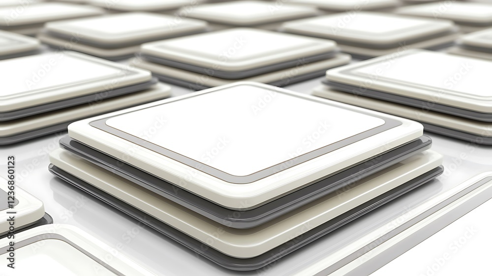 Abstract Stacked Square Blocks Design Background Abstract Stacked Square Blocks Design Background