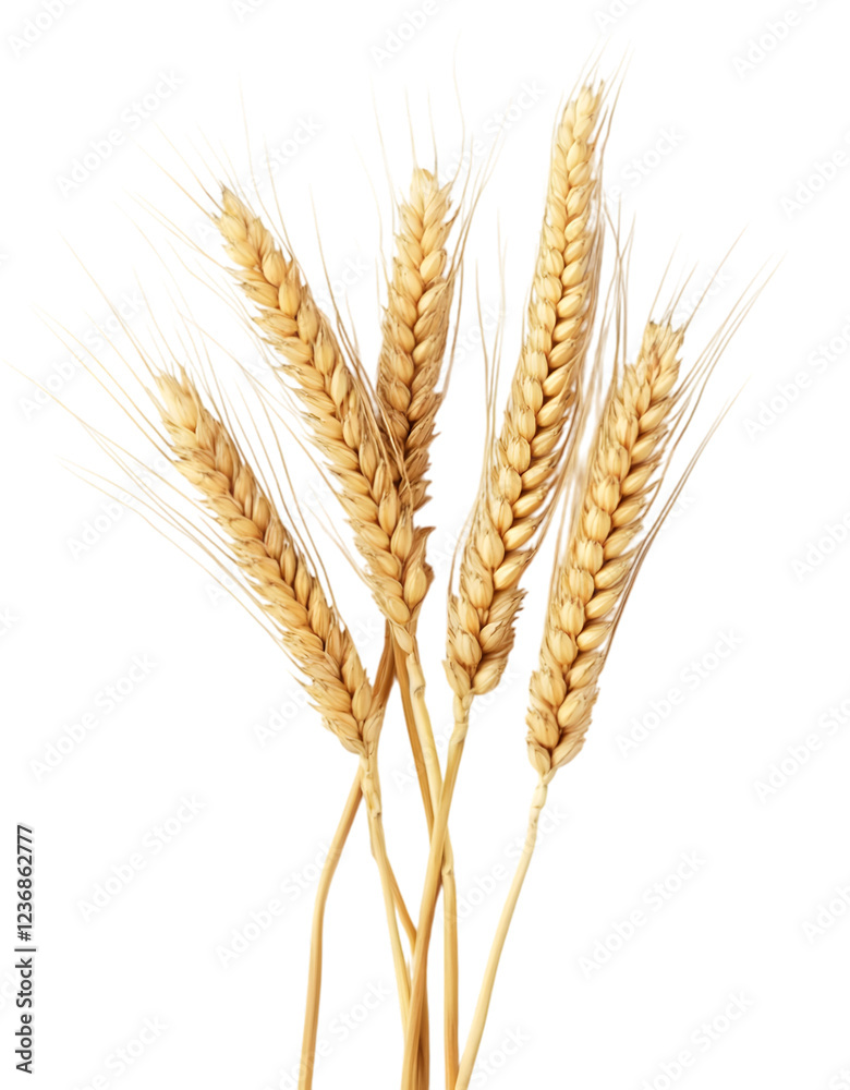 ears of wheat isolated on white background ears of wheat isolated on white background