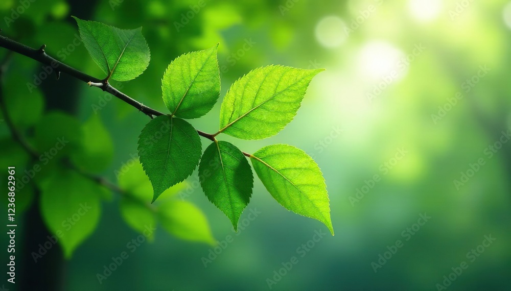Leaves transform from winter's bare branches to lush green canopy, winter, foliage, green Leaves transform from winter's bare branches to lush green canopy, winter, foliage, green