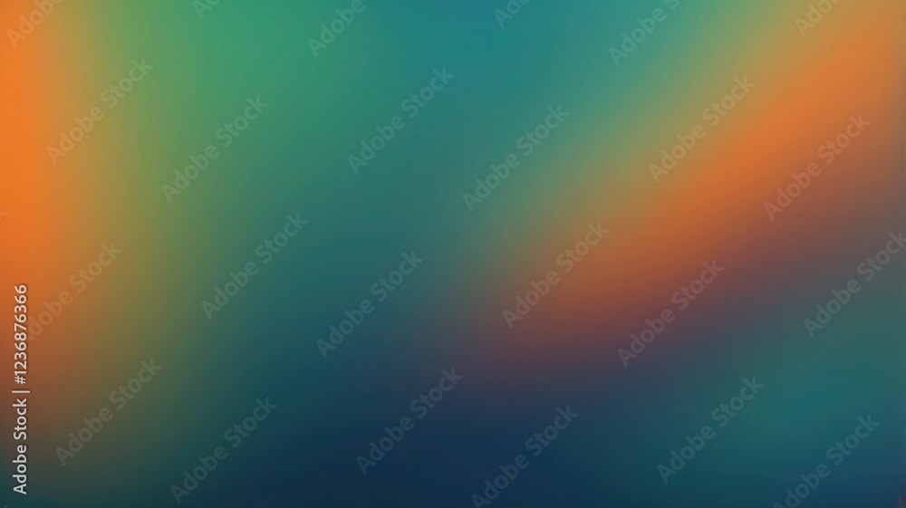 Orange and green abstract blurred gradient background texture Orange and green abstract blurred gradient background texture