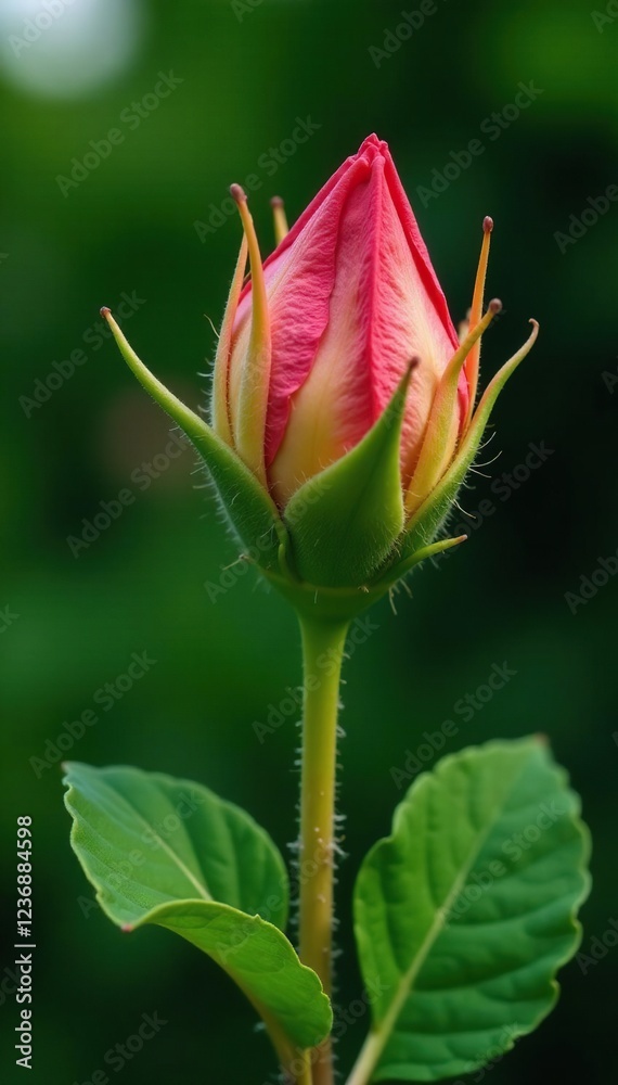 Leafy green branches of flowering bush potato plant, flowering plants, nature, stem Leafy green branches of flowering bush potato plant, flowering plants, nature, stem