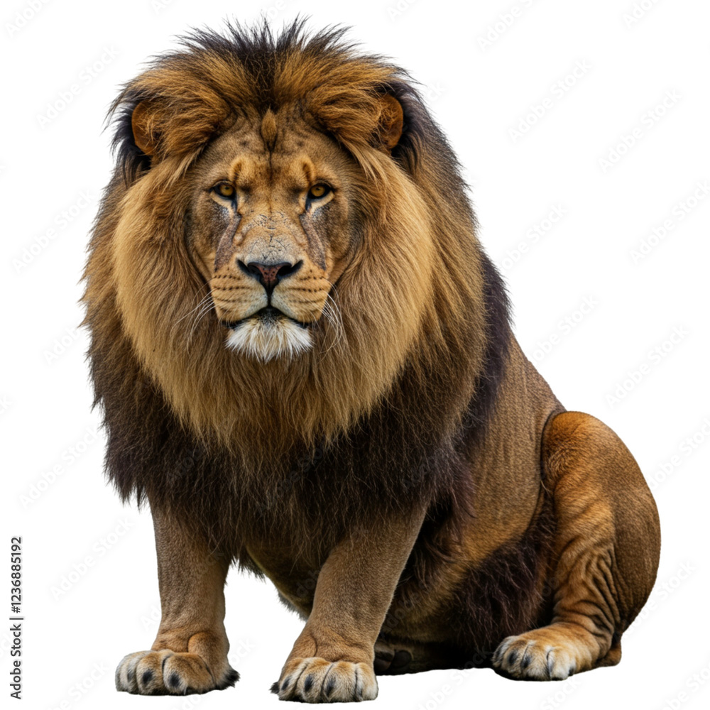 lion isolated on transparent background lion isolated on transparent background