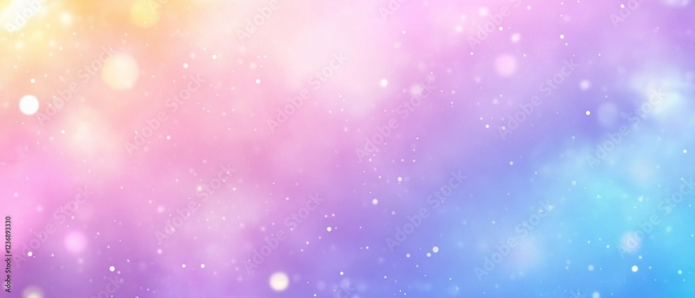 Pastel Rainbow Background With Sparkling Dust Pastel Rainbow Background With Sparkling Dust