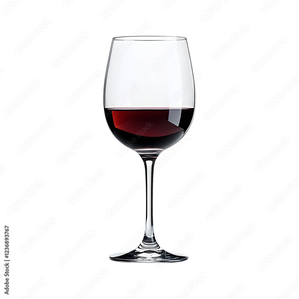 Stackable Wine Glasses with Narrow Stems Filled with Red Wine Isolated on Transparent Background Stackable Wine Glasses with Narrow Stems Filled with Red Wine Isolated on Transparent Background