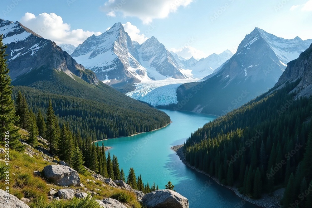 Mountains and glaciers in the Northwest Territories, rock, NWT Mountains and glaciers in the Northwest Territories, rock, NWT