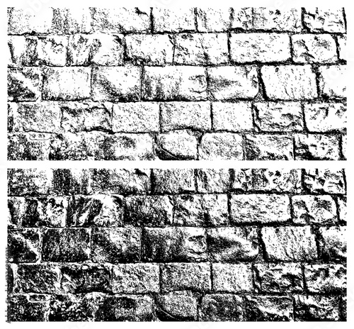 Stone road. Set