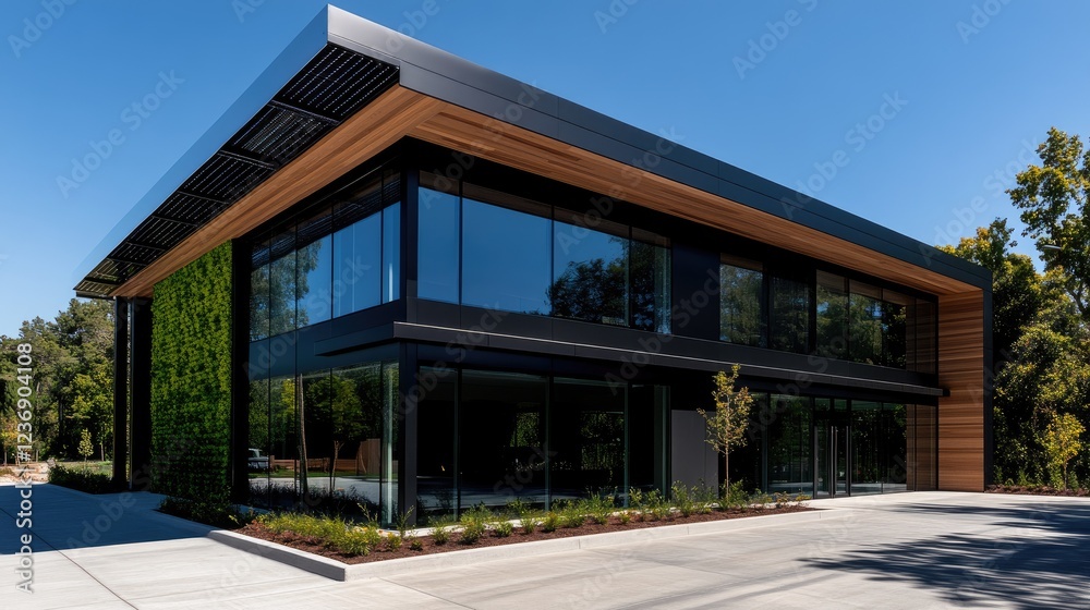 Modern Architectural Design: Sustainable Office Building Modern Architectural Design: Sustainable Office Building