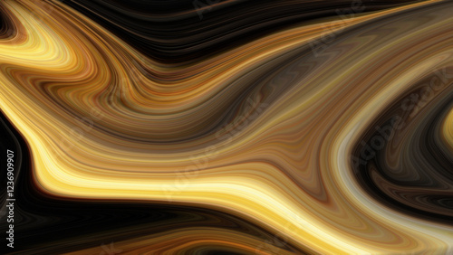 Abstract black and gold wave luxury background. Premium abstract wallpaper and background.
