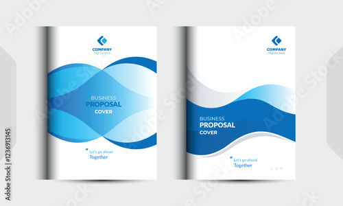 Corporate Business Proposal Catalog Cover Design Template