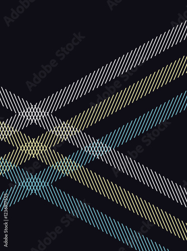 Tartan check plaid pattern. Seamless simple textured dark plaid vector illustration for flannel shirt, blanket, duvet cover, other textile print.